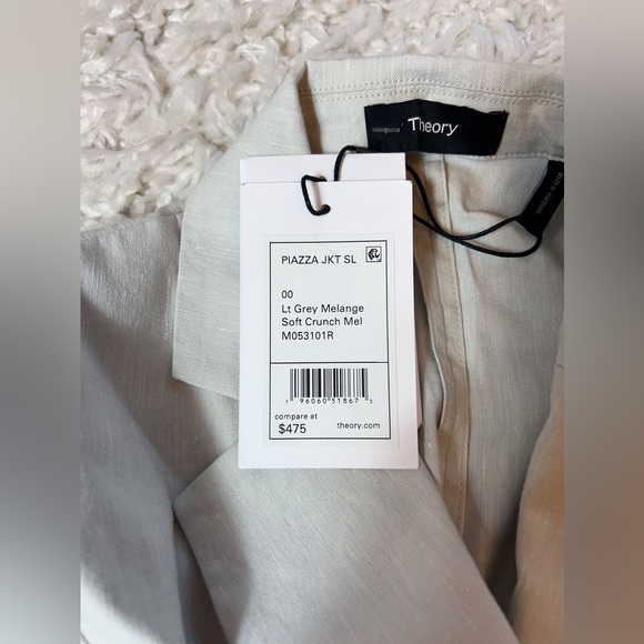 NWT Theory Double-Breasted Liene Jacket Blazer - Picture 4 of 4